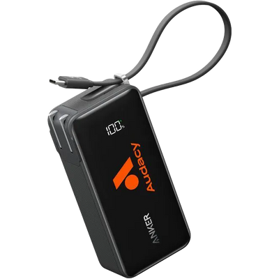 Anker® Power Bank (10K, Fusion, Built-In Cable)