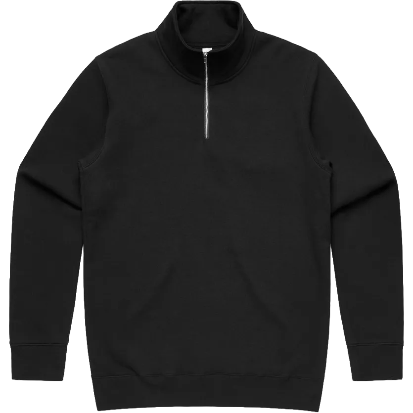AS Colour Stencil Half Zip Crew