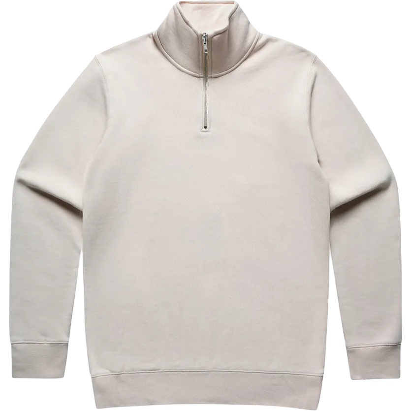AS Colour Stencil Half Zip Crew