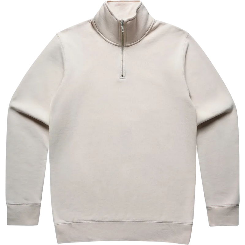 AS Colour Stencil Half Zip Crew