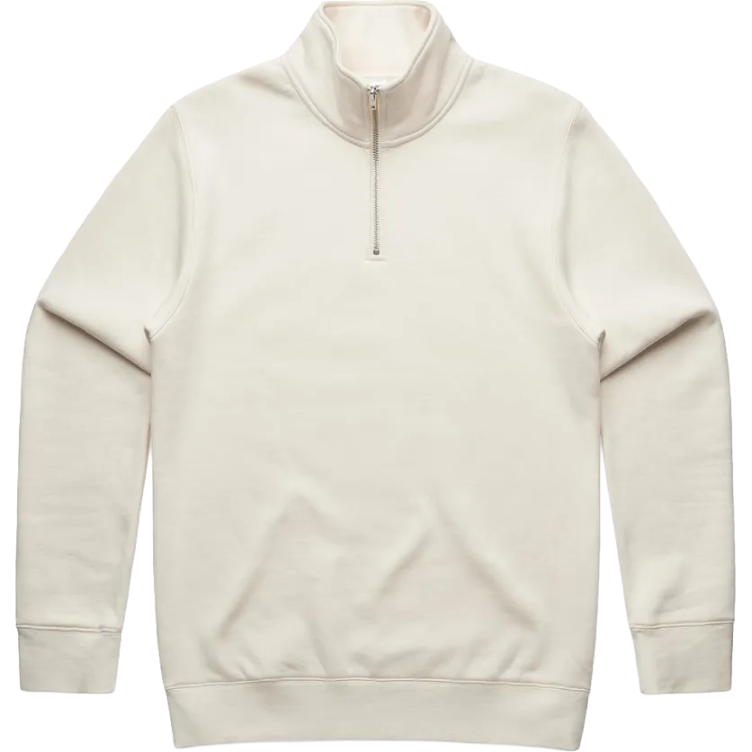 AS Colour Stencil Half Zip Crew