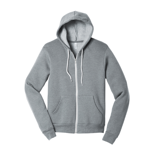 BELLA+CANVAS Sponge Fleece Full-Zip Hoodie