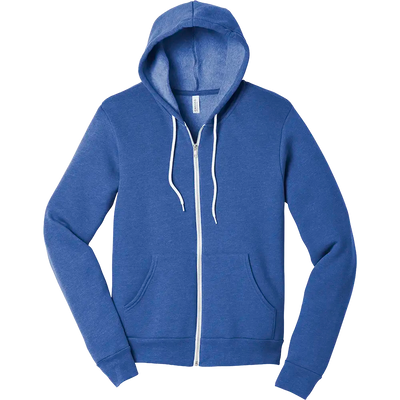 BELLA+CANVAS® Sponge Fleece Full-Zip Hoodie