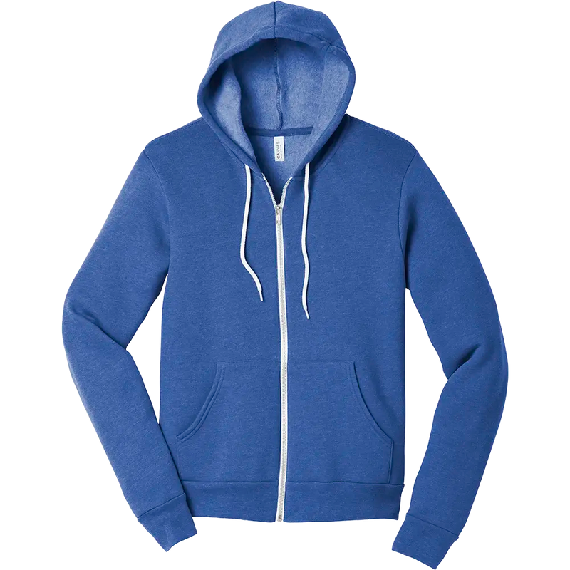 BELLA+CANVAS® Sponge Fleece Full-Zip Hoodie