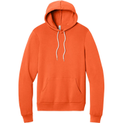 BELLA+CANVAS Sponge Fleece Pullover Hoodie in Orange for custom branded apparel and corporate promotional merchandise
