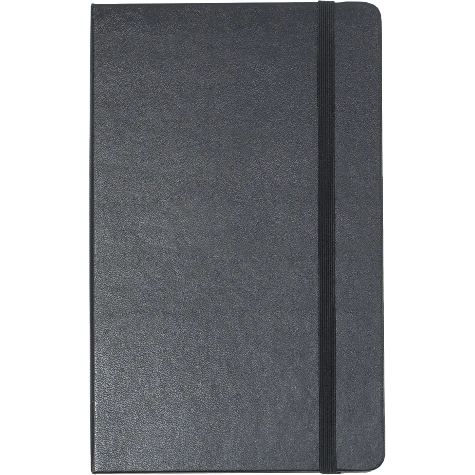 Moleskine® Hard Cover Ruled Large Notebook 5" x 8.25"