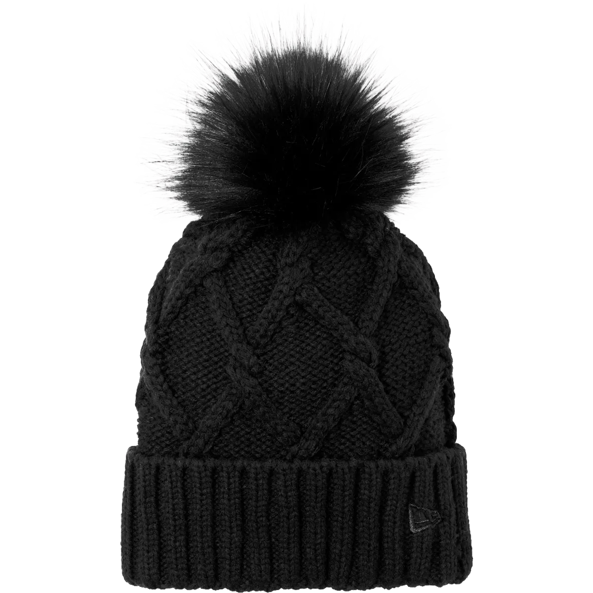 New Era ® Faux Fur Pom Beanie