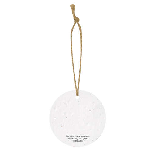 Bloomin® Circle Shaped Plantable Holiday Ornament