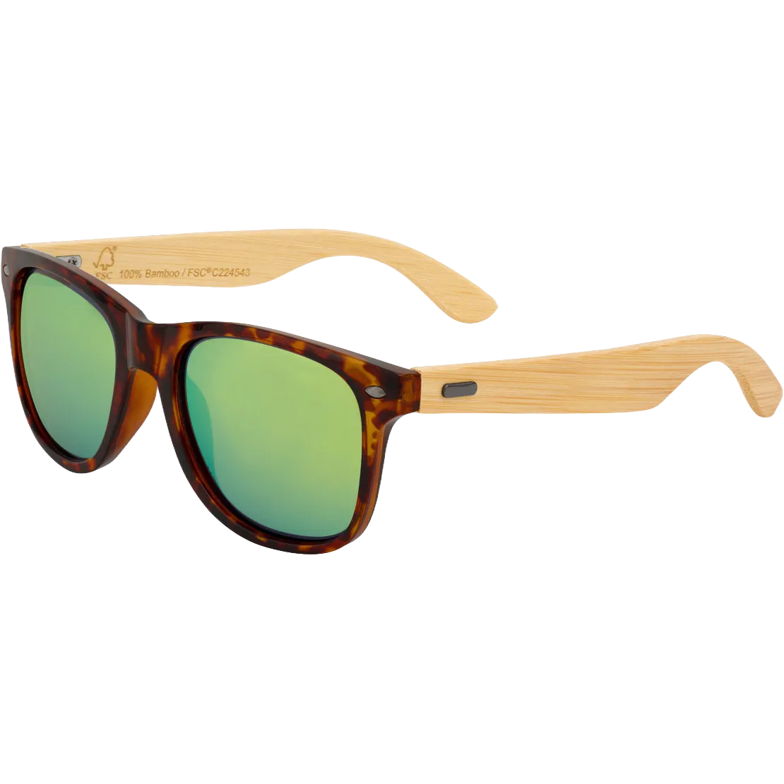 CapeShades Recycled Bamboo Sunglasses Tortoise Frame