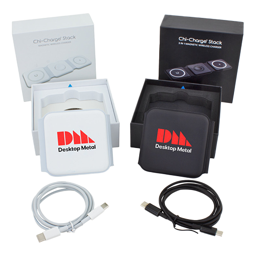 Chi-Charge Stack Foldable 3-IN-1 Fast Charge Mat for Apple and Android