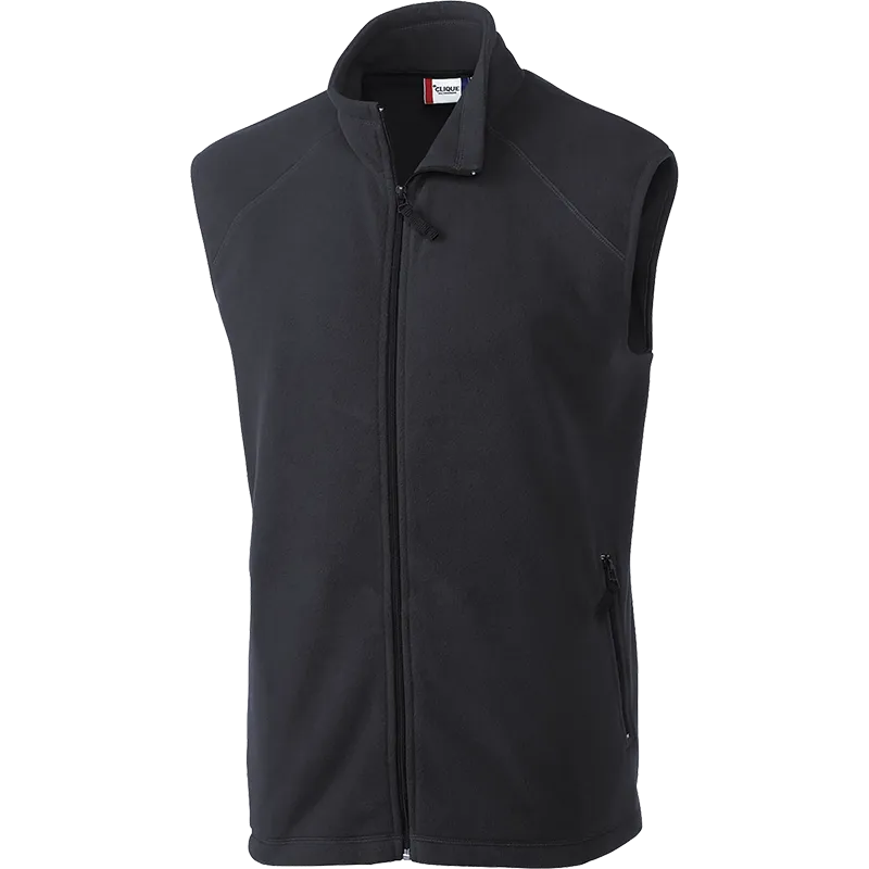 Clique Summit Performance Fleece Full Zip Vest