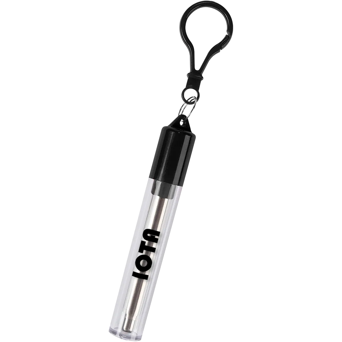 Collapsible Stainless Steel Straw Kit