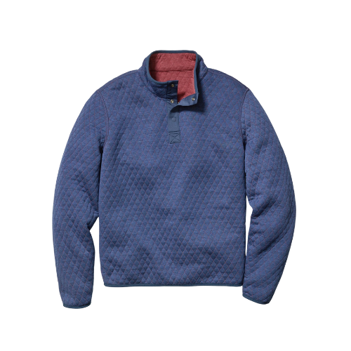 Corbet Quilted Reversible Pullover