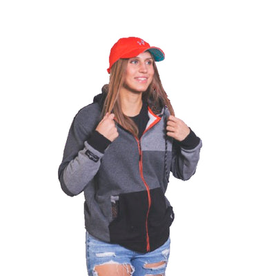 Cut & Sew Zip Hoodie – Kotis Custom