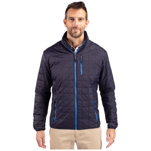Cutter & Buck Rainier PrimaLoft® Mens Eco Insulated Full Zip Puffer Jacket