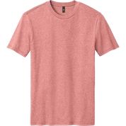 District Perfect Blend CVC Tee in Blush Frost for custom branded t-shirts
