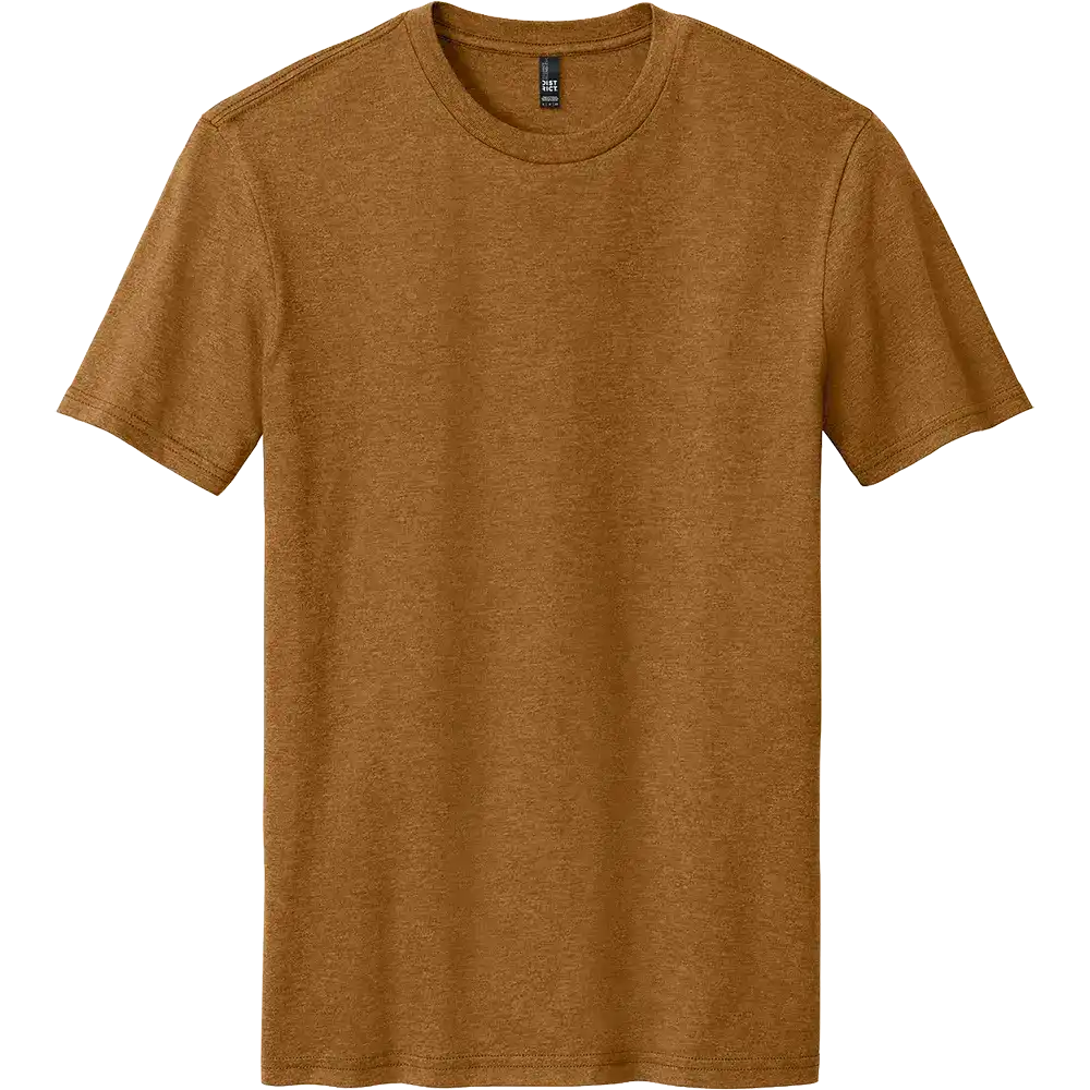 Brown t-shirt on a white background