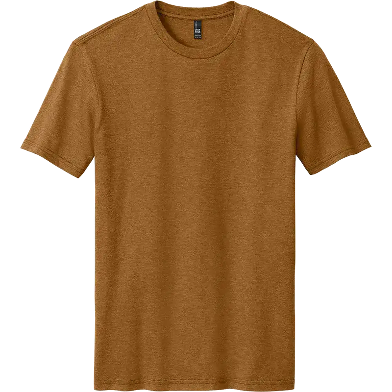 Brown t-shirt on a white background