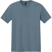 District Perfect Tri Tee in Flint Blue crew neck short sleeve t-shirt for custom branding