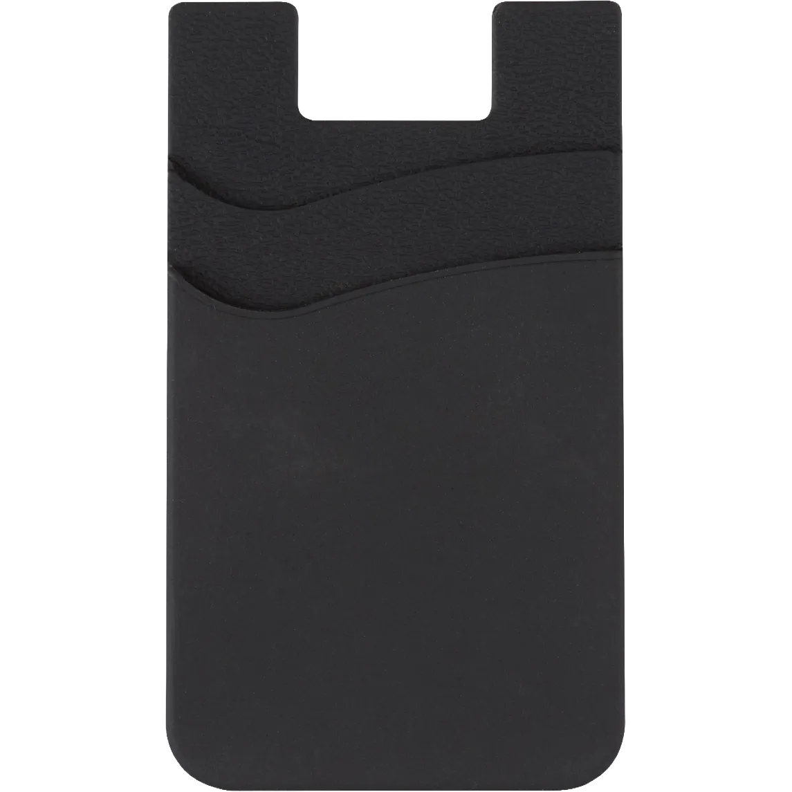 Dual Pocket Silicone Phone Wallet