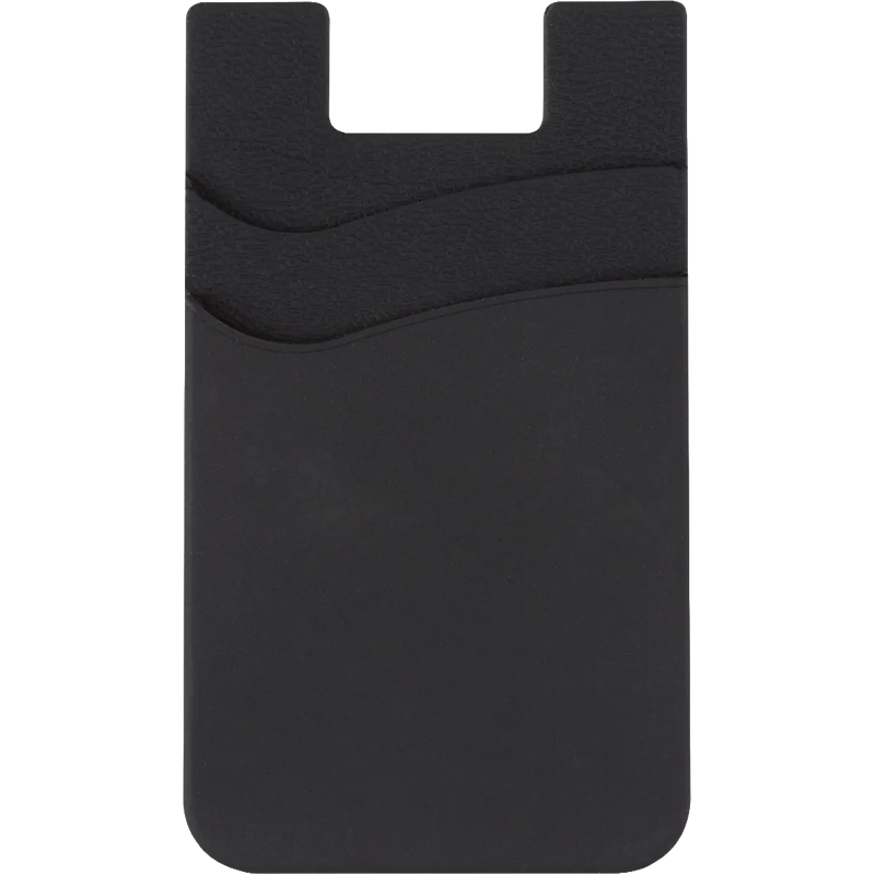 Dual Pocket Silicone Phone Wallet