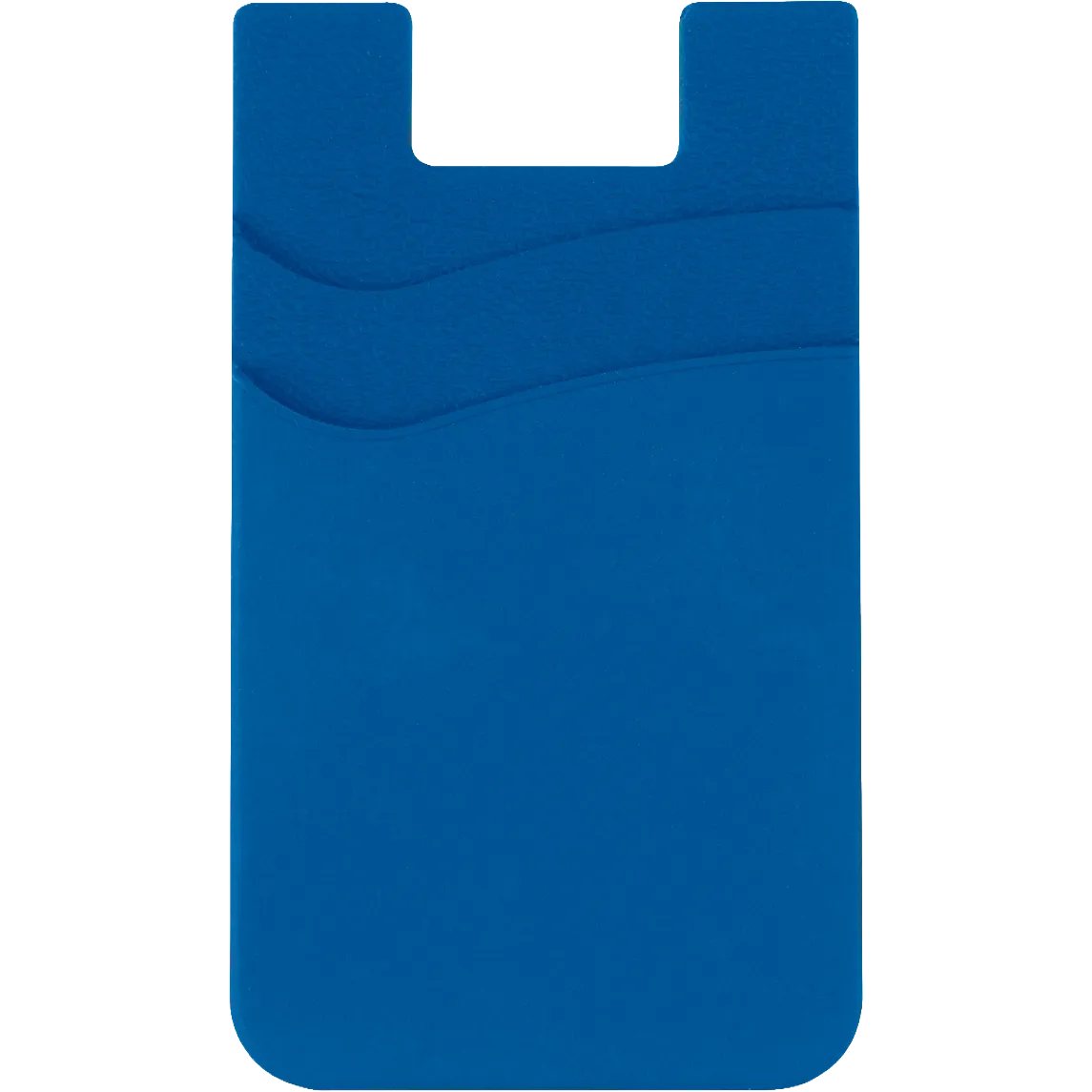 Dual Pocket Silicone Phone Wallet