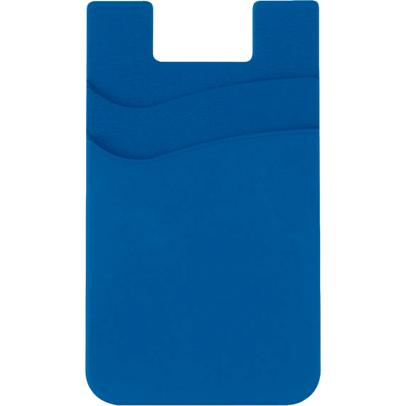 Dual Pocket Silicone Phone Wallet