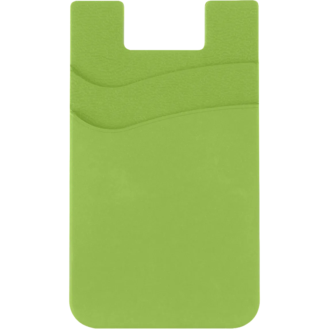 Dual Pocket Silicone Phone Wallet