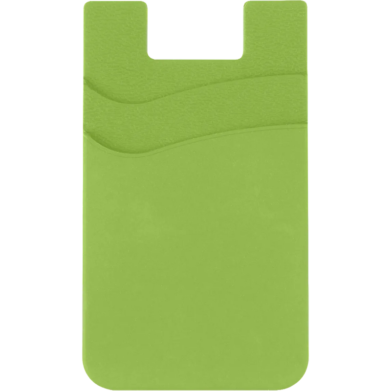 Dual Pocket Silicone Phone Wallet