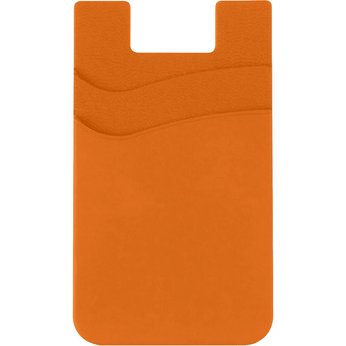 Dual Pocket Silicone Phone Wallet