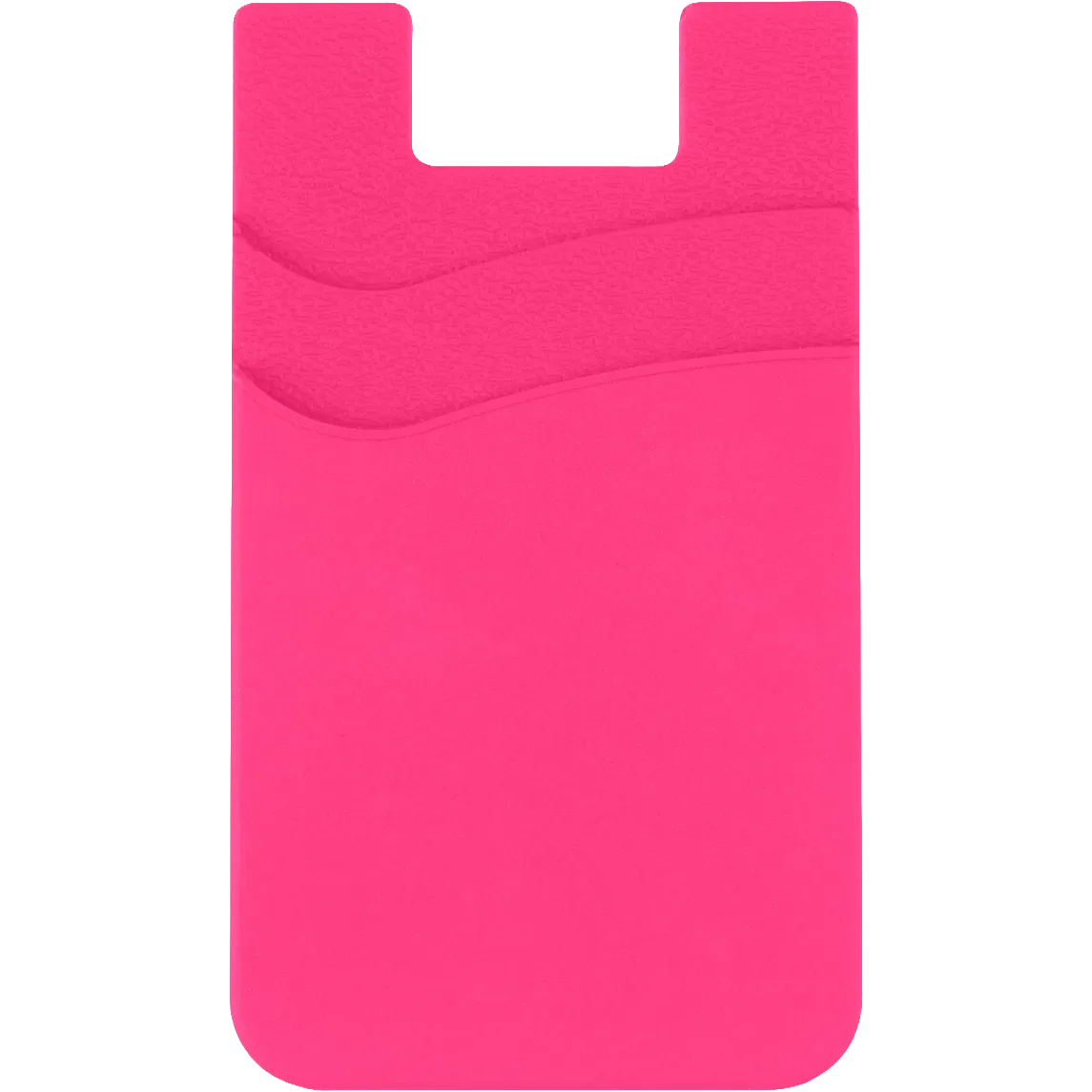 Dual Pocket Silicone Phone Wallet
