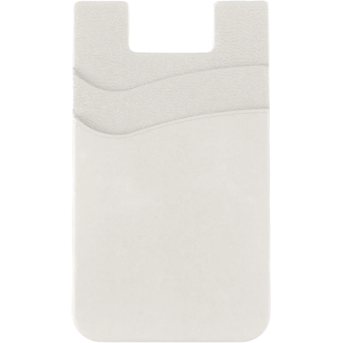 Dual Pocket Silicone Phone Wallet