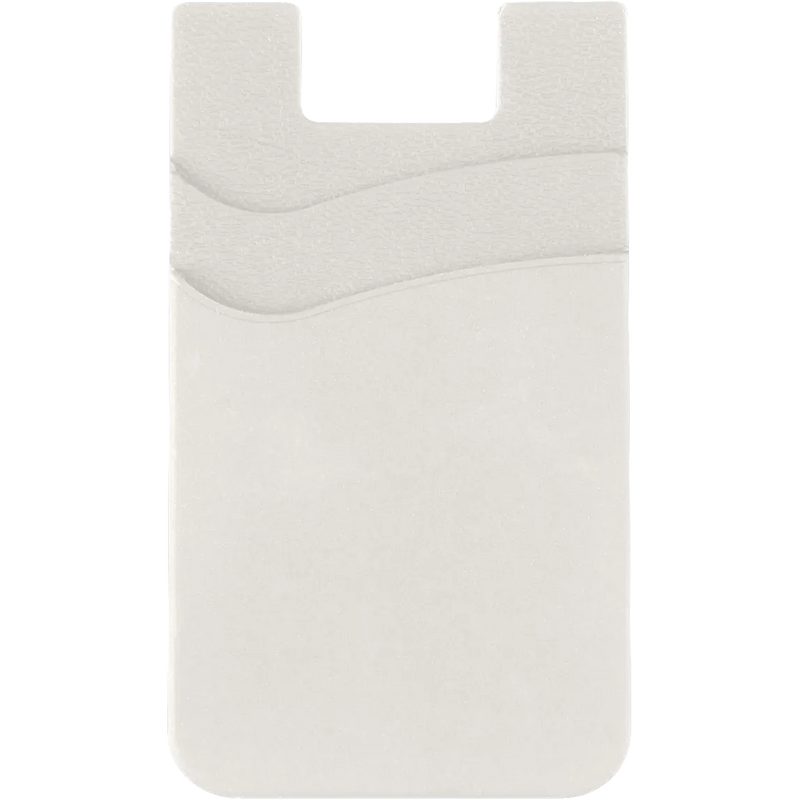 Dual Pocket Silicone Phone Wallet