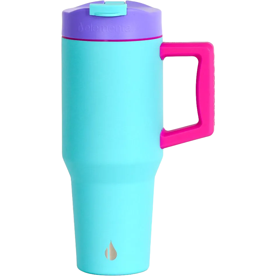 Elemental® Commuter 32oz Stainless Steel Tumbler with Handle and Dual-Function Lid