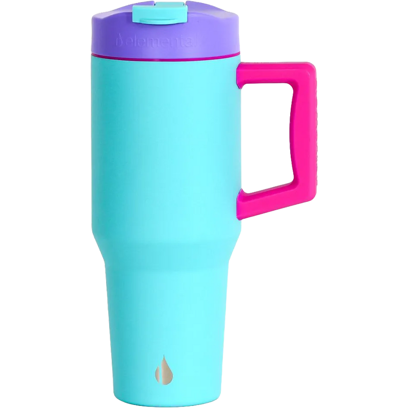 Elemental® Commuter 32oz Stainless Steel Tumbler with Handle and Dual-Function Lid