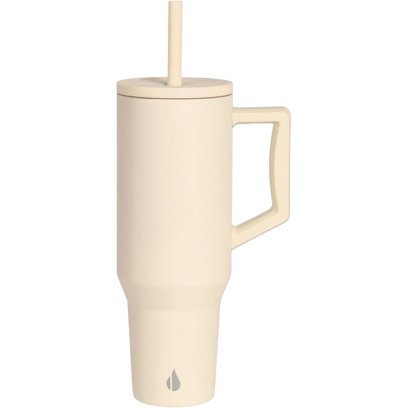 Elemental® Commuter Stainless Steel Tumbler with Handle and Straw 40oz