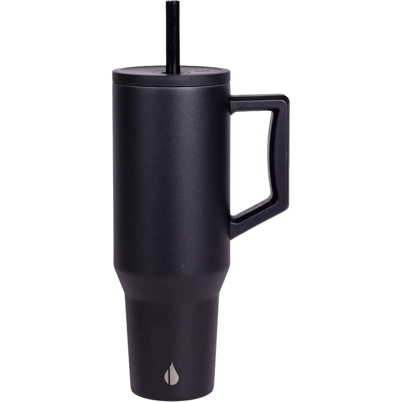 Elemental® Commuter Stainless Steel Tumbler with Handle and Straw 40oz