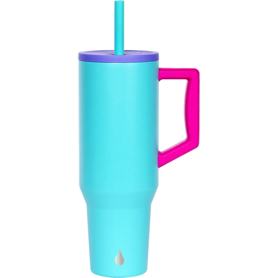Elemental® Commuter Stainless Steel Tumbler with Handle and Straw 40oz
