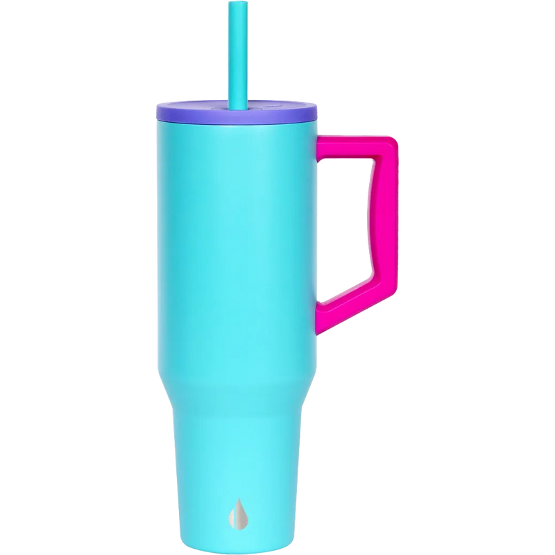 Elemental® Commuter Stainless Steel Tumbler with Handle and Straw 40oz