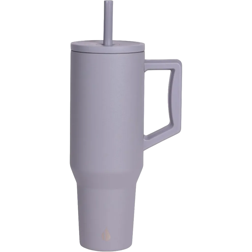 Elemental® Commuter Stainless Steel Tumbler with Handle and Straw 40oz