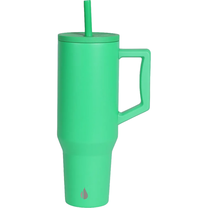 Elemental® Commuter Stainless Steel Tumbler with Handle and Straw 40oz