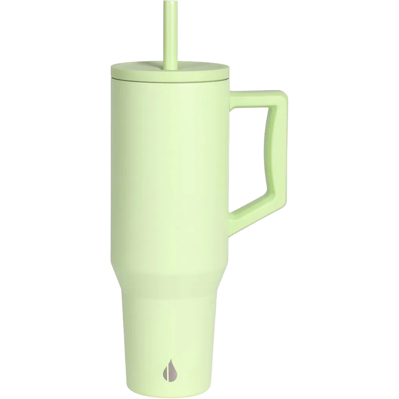 Elemental® Commuter Stainless Steel Tumbler with Handle and Straw 40oz