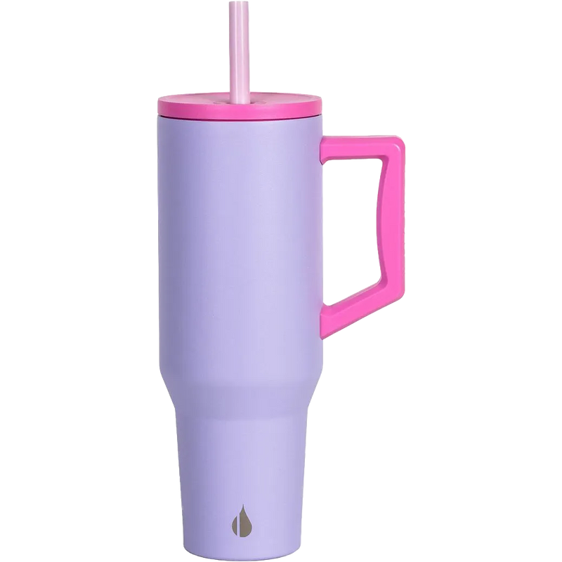 Elemental® Commuter Stainless Steel Tumbler with Handle and Straw 40oz