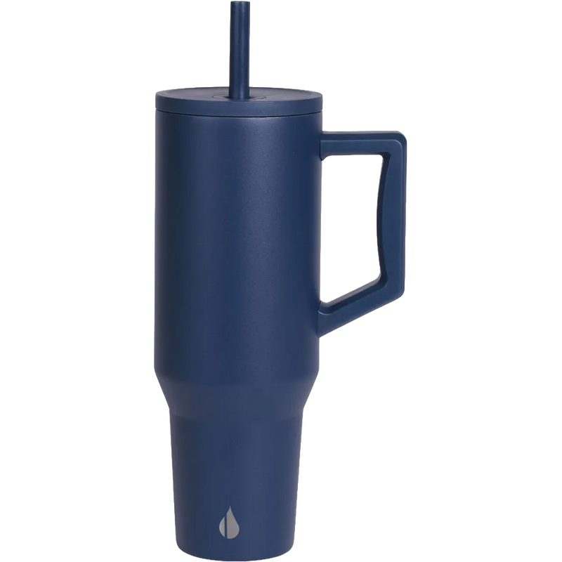 Elemental® Commuter Stainless Steel Tumbler with Handle and Straw 40oz