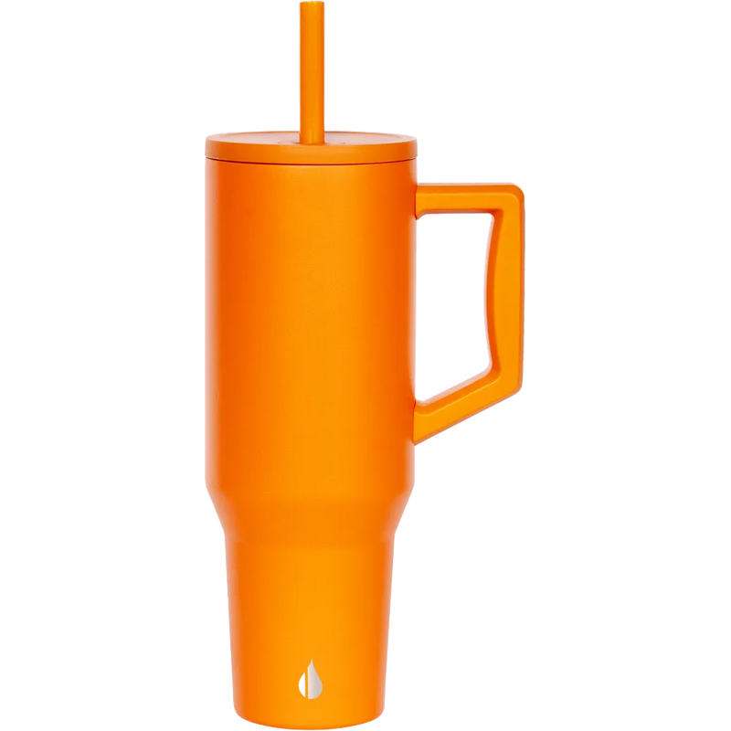 Elemental® Commuter Stainless Steel Tumbler with Handle and Straw 40oz