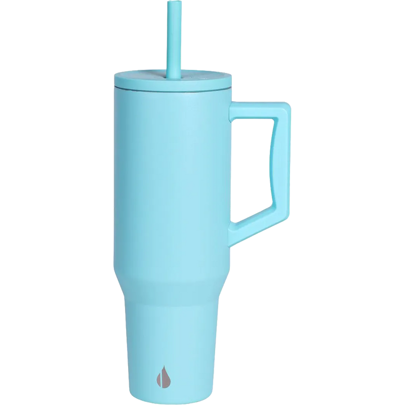 Elemental® Commuter Stainless Steel Tumbler with Handle and Straw 40oz