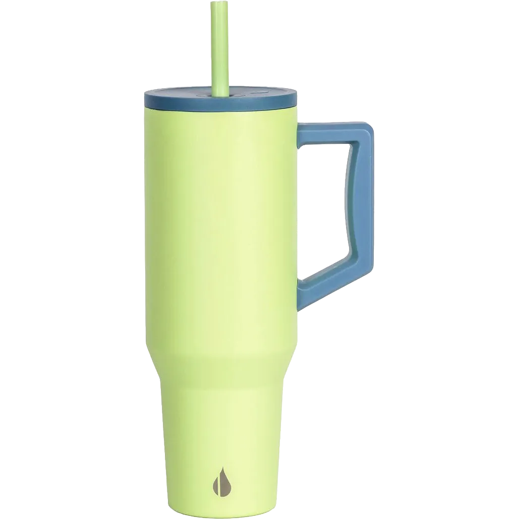 Elemental® Commuter Stainless Steel Tumbler with Handle and Straw 40oz
