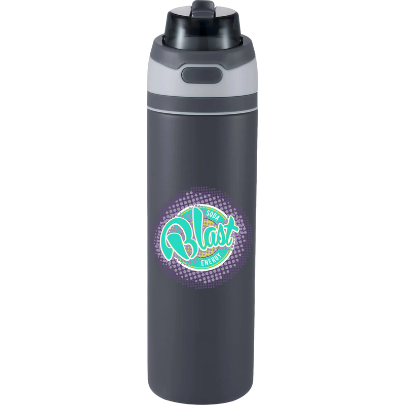 Elvin 28oz Recycled Stainless Flip Straw Bottle