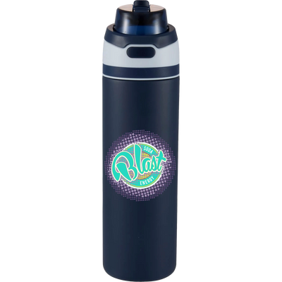 Elvin 28oz Recycled Stainless Flip Straw Bottle