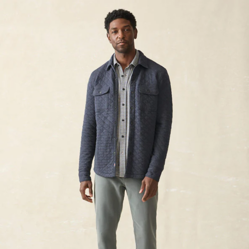 Faherty Epic Quilted Fleece CPO